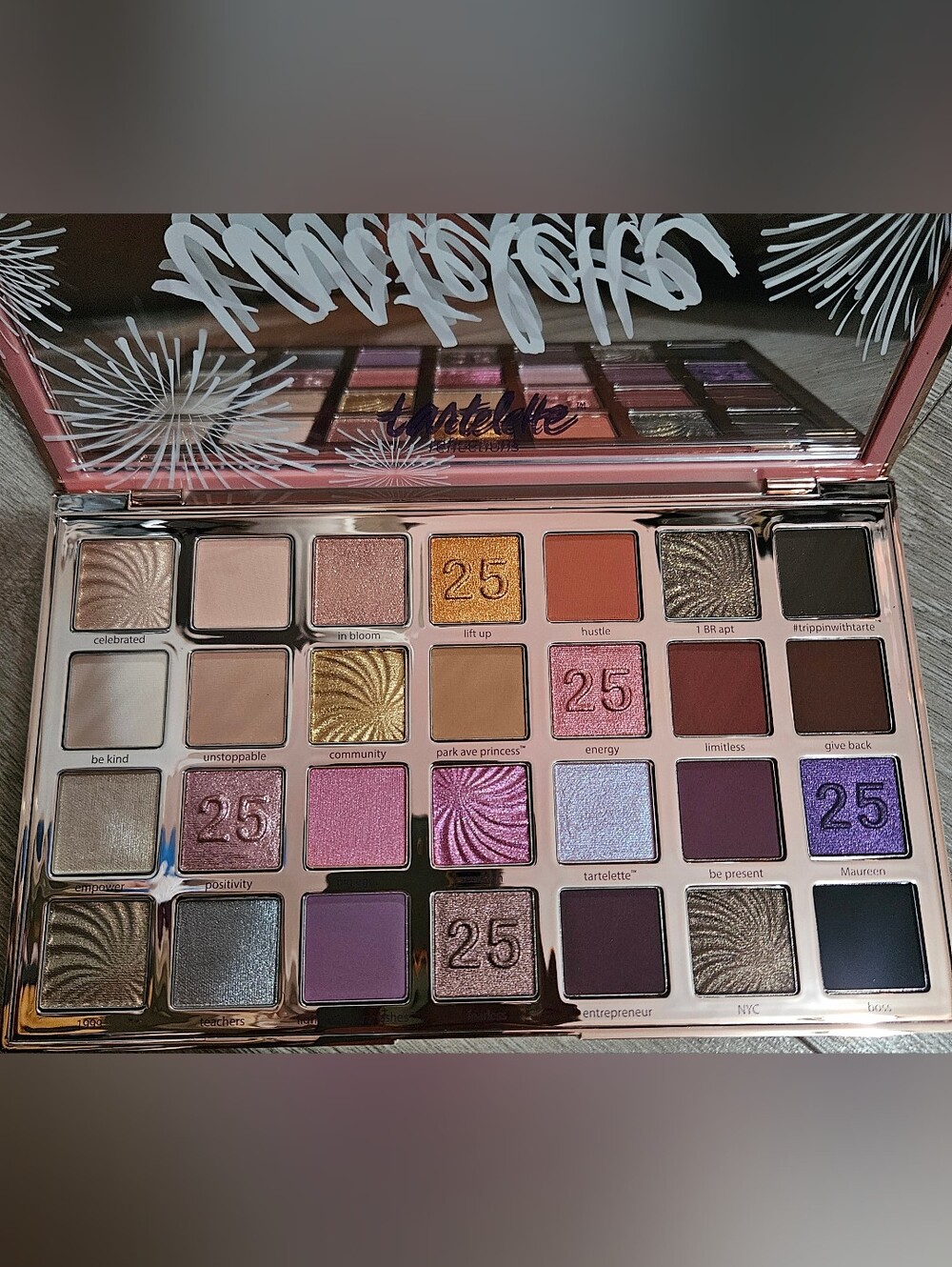 tarte Special Edition Eyeshadow Palette — Pinks, Golds & Purples